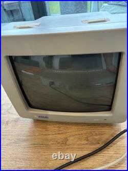 Atari SC1224 Colour CRT Monitor + Original Atari Power Distribution Unit ST STE