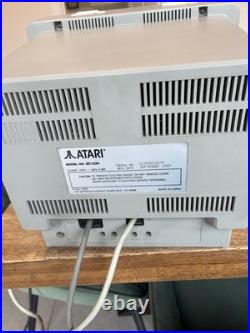 Atari SC1224 Colour CRT Monitor + Original Atari Power Distribution Unit ST STE