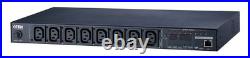 Aten PE6108G 1U 10A, C13x8 Eco PDU Switch, Level Metered