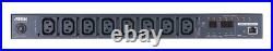 Aten PE6108G 1U 10A, C13x8 Eco PDU Switch, Level Metered