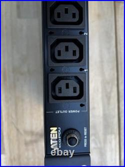 Aten PE6108G 1U 10A, C13x8 Eco PDU Switch, Level Metered