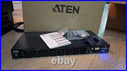 Aten Pe8108g 8-port Intelligent Net Eco Pdu 8 Outlet Metered And Switched