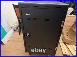 Aver E32C 32-Bay Laptop & Tablet Charging Cabinet Trolley Secure School Cart