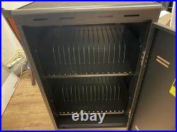 Aver E32C 32-Bay Laptop & Tablet Charging Cabinet Trolley Secure School Cart