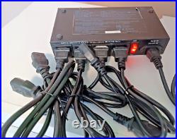 Aviosys IP 9258 S 4 Port Web Power Network Switch Controller Distribution Unit Aviosys IP 9258 S 4 Port Web Power Network Switch Controller Distribution Unit