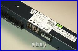 Avocent PM3012V-001-RF PM3000 Vertical OU 1-ph 16A 20 C13 Outlet PDU Power Dist
