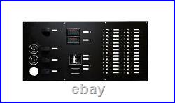 BLUE SEA AC DC Power Distribution Panel, 28+ Position Circuit Breaker Switches