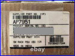 BNIB APC AP7951 switched rack mount PDU 16A 230V 21xC13 3xC19 BNIB APC AP7951 switched rack mount PDU 16A 230V 21xC13 3xC19