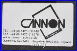 Cannon CP-XAR20-16 20 Way 13A UK Outlets Vertical Mount Right PDU With 16A Plug