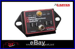 Cartek 4 Channel Power Distribution Module rally/race/motorsport unit & cable o