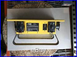 Cep 6506-gu Portable Power Distribution Unit 50a 125/250v 3 Pole 4 Wire