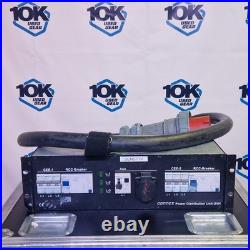 Connex Power Distribution Unit UVH rackmount 125/3 phase in, (2) 63/3 phase out