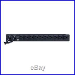CyberPower PDU15M10AT Metered ATS PDU 120V 15A 1U 10-Outlets