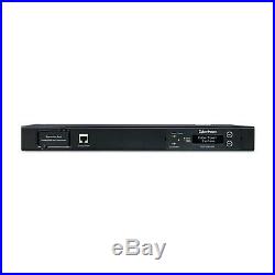 CyberPower PDU15M10AT Metered ATS PDU 120V 15A 1U 10-Outlets