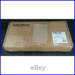 CyberPower PDU41001 Switched PDU, 120V/15A, 8 Outlets, 1U Rackmount