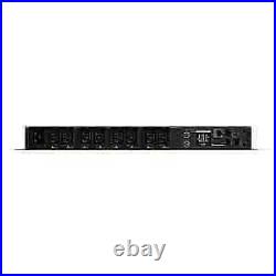 CyberPower PDU41005 Managed Switched 1U Single-phase Horizontal Steel Black