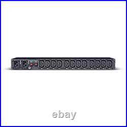 CyberPower PDU44004 power distribution unit (PDU) 12 AC outlet(s) 1U Black