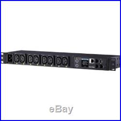 CyberPower PDU81005 Switched Metered-by-Outlet PDU, 100-240V, 20A, 8 Outlets