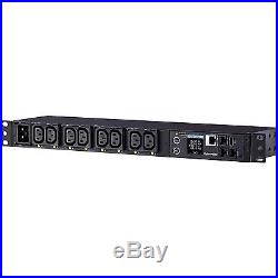 CyberPower PDU81006 Switched Metered-by-Outlet PDU, 200-240V, 20A, 8 Outlets