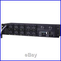 CyberPower PDU81009 Switched Metered-by-Outlet PDU, 200-240V, 30A 10 Outlets