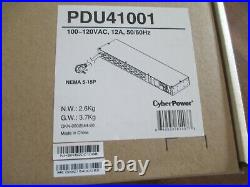Cyberpower PDU41001 Switched PDU 15A 120V 8 OUTLETS RACKMOUNT FREE US SHIP