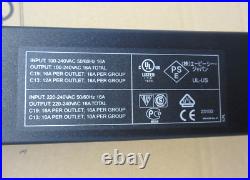 DELL K535N 6804 Power Distribution Unit Metered PDU 21xC13 6xC19 Rackmount DELL K535N 6804 Power Distribution Unit Metered PDU 21xC13 6xC19 Rackmount