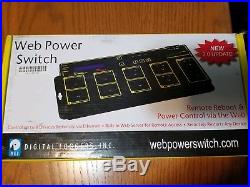 Digital Loggers Web Power Switch 7 New In Box