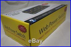 Digital Loggers Web Power Switch LPC4 10 outlet. NEW AND UNUSED in open box