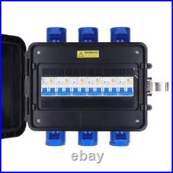 Distribution Protection Box Portable Outdoor Power Distribution Unit With RCBO