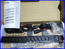 EATON EFLX12I FlexPDU 1U C20-input 4kW 16A 200-240V Outlets (12) C13/(1) C19