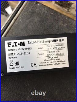 EATON HotSwap MBP IECBypass switch Rackmount Black