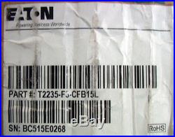 EATON T2235-F3-CFB15L 12-Outlets 5.76kVA DUAL INPUT REDUNDANT 1U 19 RACKMOUNT