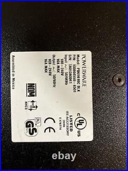 EATON UPS Hot Swappable MBP IEC 6 3kVA 1U Bypass switch, Rackmount Black MBP3KI