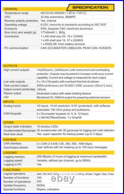 ECUMASTER PMU16 AS (Autosport) Power Management Distribution Unit Module PDU