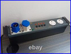 EMO C612 POWER DISTRIBUTION PANEL 2U Surge Protection 16x OUT IEC320 Rack Mount