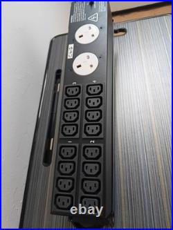 EMO C612 POWER DISTRIBUTION PANEL 2U Surge Protection 16x OUT IEC320 Rack Mount