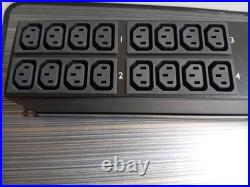 EMO C612 POWER DISTRIBUTION PANEL 2U Surge Protection 16x OUT IEC320 Rack Mount