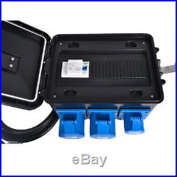 EU 63A-32A Waterproof Portable Distribution Board, Power Box, Stage, Event Distro