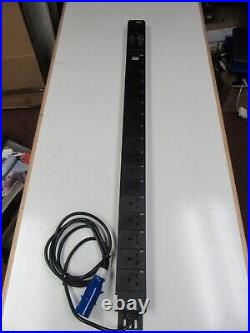 EXCEL 555-215 Intelligent PDU Managed 16 Way BS1363 with 16A IEC60309 plug