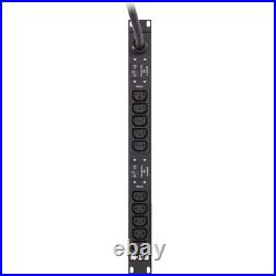 Eaton Basic rack PDU, 1U, L6-30P input, 4.99 kW max, 200-250V, 24A, 10 ft cord