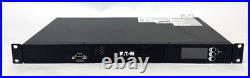 Eaton EATS16 Power Distribution Unit PDU 9 AC outlets 1U Black