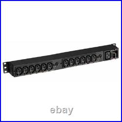 Eaton EFLX12I Basic 1U Single-phase Rackmount Horizontal/Vertical Black