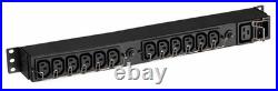 Eaton EFLX12I power distribution unit (PDU) 13 AC outlet(s) 1U Black