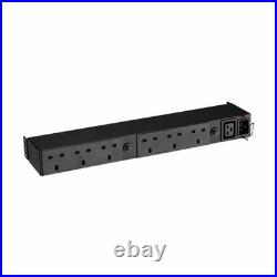 Eaton EFLX6B power distribution unit (PDU) 6 AC outlet(s) 1U Black