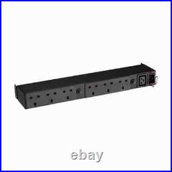 Eaton EFLX6B power distribution unit (PDU) 6 AC outlet(s) 1U Black