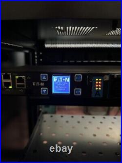 Eaton EMAH28 1U PDU 8x IP Controlled C13 Outputs