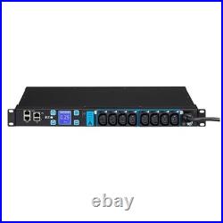Eaton EMAH28 power distribution unit (PDU) 8 AC outlet(s) 1U Black