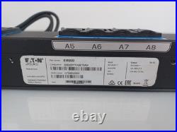 Eaton EMIB03 16-Way 24U Vertical Rackmount Metered Input PDU 16 Outputs