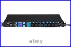 Eaton ESWH28 power distribution unit (PDU) 8 AC outlet(s) 1U Black