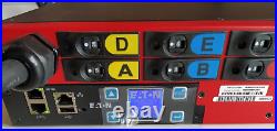 Eaton Emah33-30r Power Distribution Unit (pdu) 24 Ac Outlet(s) 2u Red